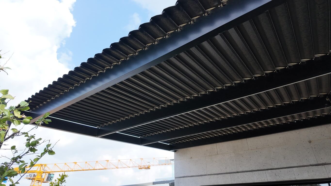 פרגולות אלומיניום לגינה לכל עונות השנה